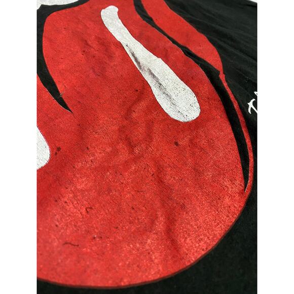 Vintage 1989 Rolling Stones Tour T-Shirt – Size Large, Single Stitch Made in USA - Picture 7 of 15